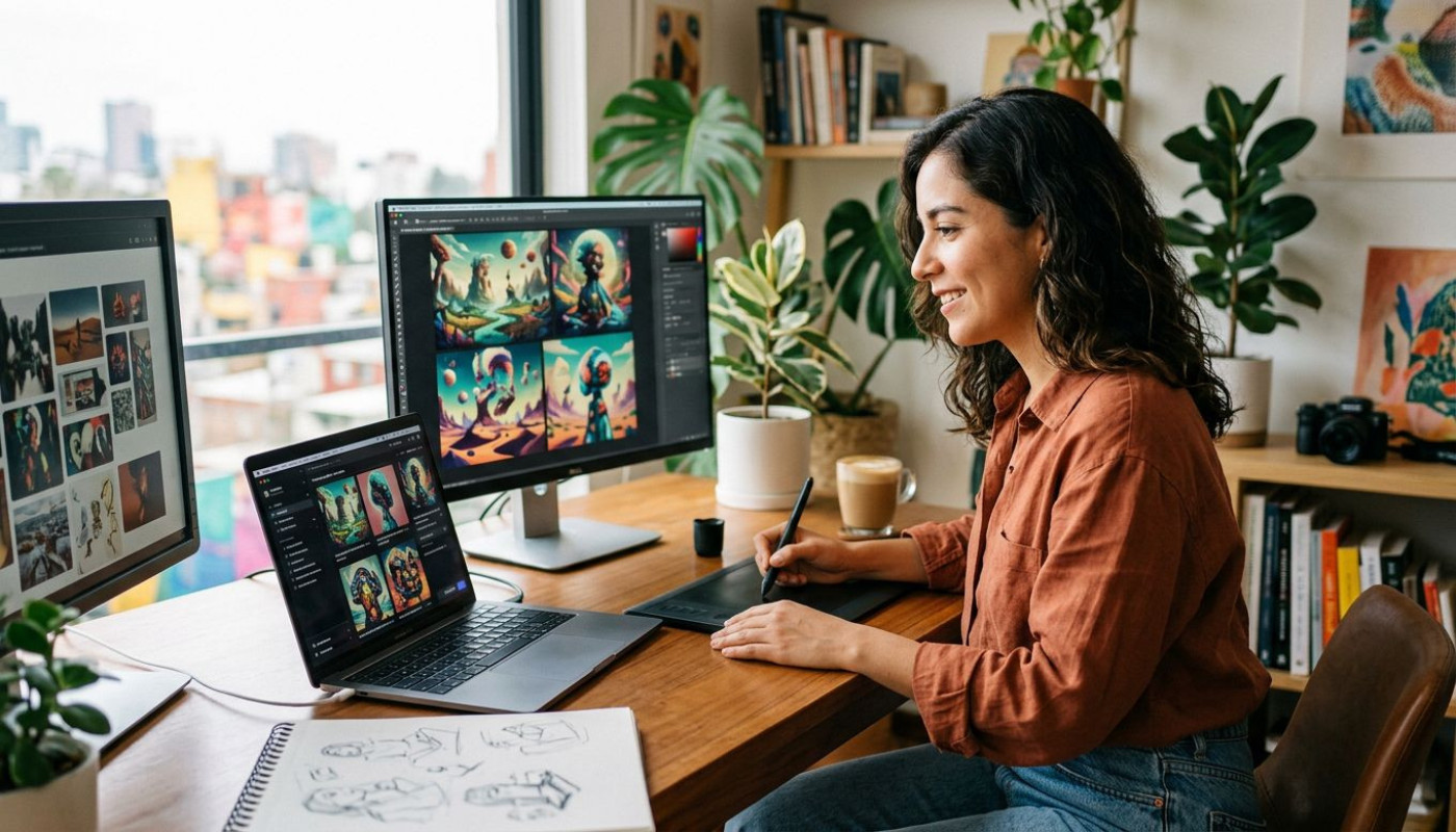 Cómo los generadores de imágenes ia están redefiniendo la creatividad visual